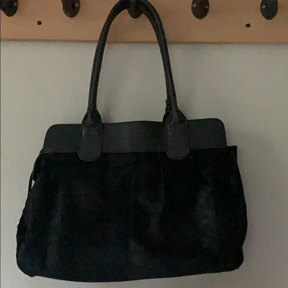 Black calf hair bag - Picture 2 of 7